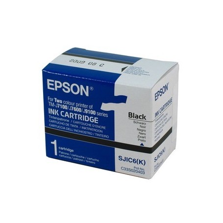 C33S020403 - SJIC6 Cartuccia Nero per Epson TM-J7100/J7600