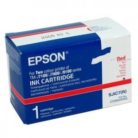 C33S020405 - SJIC7 Cartuccia Rosso / Red per Epson TM-J7100/J7600