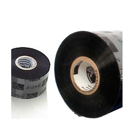 02300BK04045 - Ribbon Zebra F.to 40mmX450MT Wax / Cera - Confezione da 12 Rotoli 