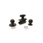 VM1001BRKTKIT - RAM Mount kit: Base Rotonda, Short Arm, 5" (128 mm), Sfera per Culla 