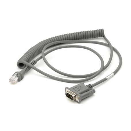 CBA-R09-C09ZAR - Motorola Cavo Seriale RS-232, Nixdorf 5V, 9 Feet, Spiralato