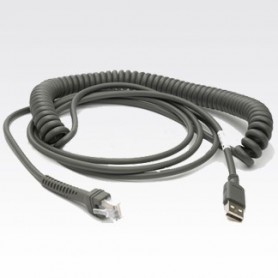 CBA-U09-C15ZAR - Motorola Cavo USB, Standard, 15 Feet, Spiralato