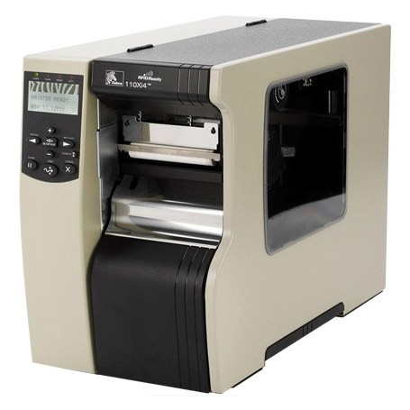 116-80E-00004 - Stampante Industriale Zebra 110 Xi4 600 Dpi, Ethernet 10/100, USB, Seriale e Parallela