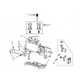 HW77047 - Screw, Printhead Mounting per Stampante Zebra S4M - Confezione da 5 Pezzi