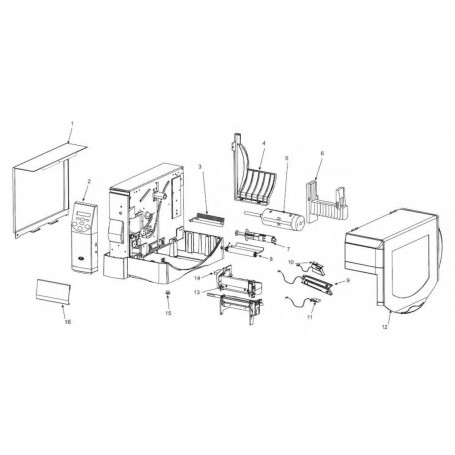 G77695M - Kit Electronic Cover per Stampante ZxM+ Series