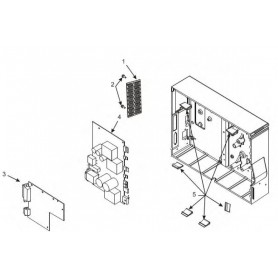 78836 - Back Cover Plate per Stampante Zebra ZxM+ Series 