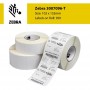 3007096-T - Etichette Zebra F.to 102x152mm Ad. Permanente D.i. 76mm Con Strappo facilitato