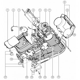 AN16753-003 - Media Guide Roller KIT, Linered - per Stampante Zebra QL420