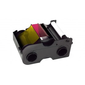 45100 - Nastro Colore YMCKO con Overlay - 250 Immagini, con rullo di pulizia per Stampante Fargo DTC1000 e DTC4000