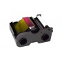 45100 - Nastro Colore YMCKO con Overlay - 250 Immagini, con rullo di pulizia per Stampante Fargo DTC1000 e DTC4000