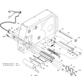 5958713.001 - Side Plate per Stampante CAB A4+ 