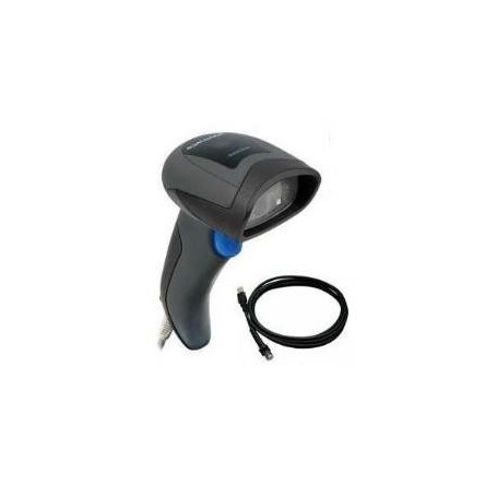 QD2430-BKK1S - Datalogic QuickScan QD2430 Imager 1D/2D Black completo di Cavo USB e Stand