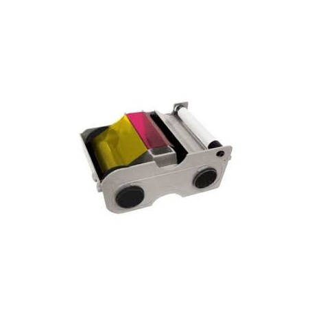44200 - Cartuccia colori 5 pannelli YMCKO con rullo di pulizia 250 immagini per Stampanti Fargo C30e & DTC300 