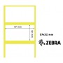 800262-125 - Etichette Zebra F.to 57x32mm Carta Termica Protetta Adesivo Permanente D.i. 25mm con Strappo facilitato
