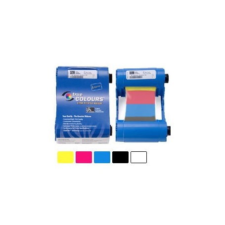 800017-240 - Ribbon a Colori 5 Pannelli YMCKO per Stampanti Zebra P110 e P120 - 200 Stampe