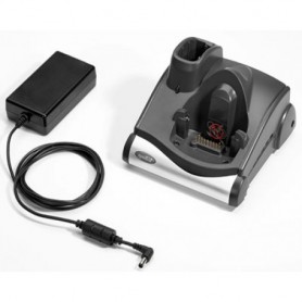 CRD9000-111SES - Culla Singola Ricarica e Comunicazione USB/RS232 per Zebra Motorola MC9x90-G - Include Alimentatore