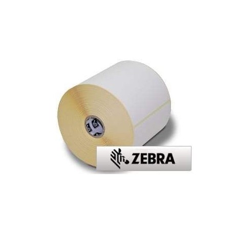 800274-505 - Etichette Zebra F.to 102x127mm Carta Vellum Ad. Permanente D.i. 25mm - con Strappo facilitato - Conf. da 12 Rotoli