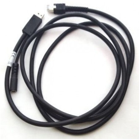 CBA-U42-S07PAR - Zebra Cavo USB Shielded, Series A Connector, Straight, 12V, 7' Length 