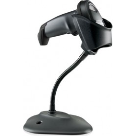 LI2208-SR7U2100SGW - Lettore Zebra LI2208, Imager 1D, Nero - Kit Completo di Cavo USB & Stand