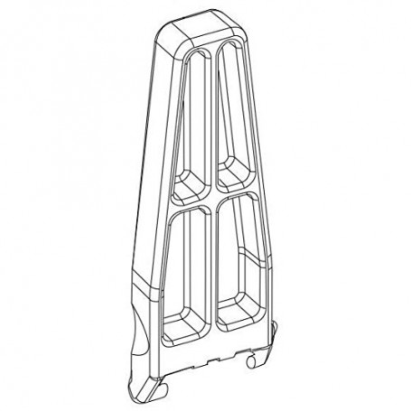 1-206384-05 - Guida Supporto Rotolo Large per Stampante Intermec PM4i