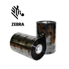 02300BK11045 - Ribbon Zebra F.to 110mmX450MT Wax - Confezione da 12 Rotoli