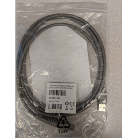 90G001092 - Datalogic Cavo seriale RS-232 (AUX to RJXX), 1.8 mt, Spiralato, per Connessione a Magellan