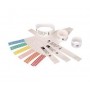 10006995K - Bracciali Zebra 25x279mm Adult Size 6 Kit da 200Pz