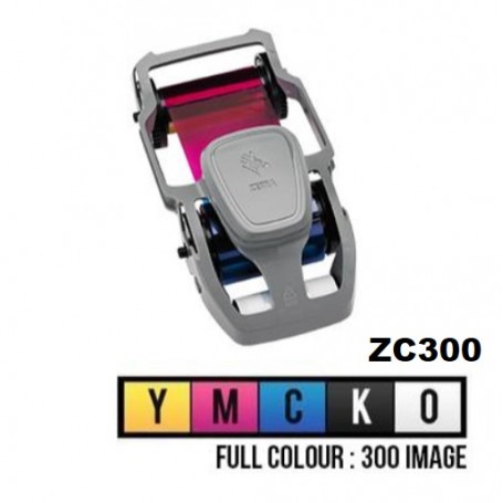 800300-550EM - Ribbon Colore YMCKO per Stampante Zebra ZC300 - 3000 Stampe