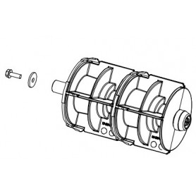 DPR78-2623-01 - Assy, Media Supply Hub per Stampanti Datamax H-Class 4"- Metal