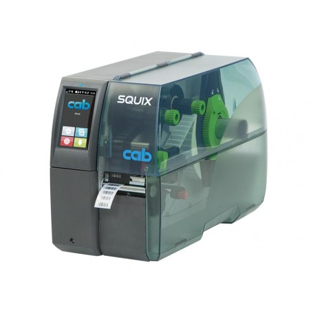 5977030 - Stampante CAB SQUIX 2 300 Dpi, Touchscreen, Trasferimento Termico, USB, Seriale & Scheda di Rete