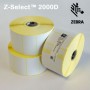 800262-125 - Etichette Zebra F.to 57x32mm Carta Termica Protetta Adesivo Permanente D.i. 25mm con Strappo facilitato