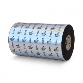 03200BK13145 - Ribbon Zebra F.to 131mmX450MT WAX/RESIN - Confezione da 6 Rotoli