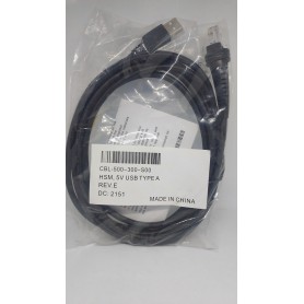 CBL-500-300-S00 - Honeywell Cavo USB Type A, Black, 3 metri (9.8'), Diritto, 5V host power