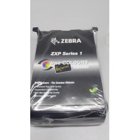800011-101 - Ribbon Monocromatico Nero per Stampante Zebra ZXP Serie 1 - True Colours Ribbon - 1000 Stampe