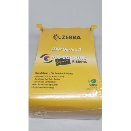 800033-840 - Ribbon a Colori 5 Pannelli YMCKO per Stampanti Zebra ZXP Serie 3 - True Colours Ribbon - 200 Stampe