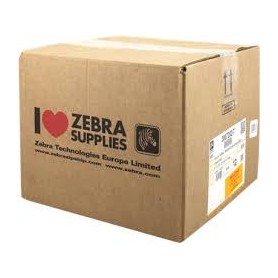 3007202-T  - Etichette Zebra F.to 57X51mm Carta Vellum Ad. Permanente D.i. 25mm - con Strappo facilitato - Conf. da 12 Rotoli