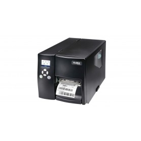 GP-EZ-2250I-SPE - Stampante Godex EZ-2250i 200 Dpi, TT, USB, RS232 & LAN - Completa di Peeler e Riavvolgitore Interno