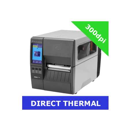 ZT23143-D0E000FZ - Stampante Zebra ZT231 300 Dpi, Solo Termico Diretto, Usb/Seriale/Ethernet/BT