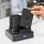 94ACC0372 - Caricabatterie a 4 Posizioni per Batterie Datalogic Memor 30 e Memor 35