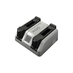 GCMCEM - Caricabatterie a 2 Posizioni per Tablet Rugged Getac ZX80 - Include Alimentatore