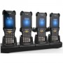 CRD-MC93-4SETH-01 - Culla a 4 Posizioni Ricarica e Comunicazione Ethernet per Zebra MC9300 e MC9400