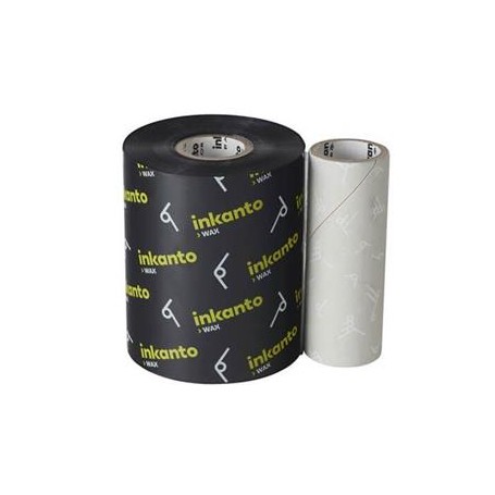 T63717QG - Ribbon Inkanto Armor F.to 104mm x 450MT Cera, AWR1, Ink Out, Anima Interna da 1" - Confezione da 10 Rotoli