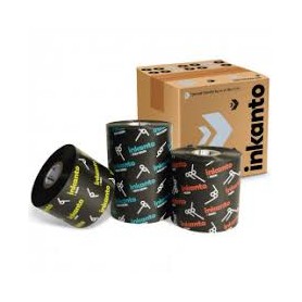 T63456IO - Ribbon Inkanto Armor F.to 170mm x 450MT Cera, AWR8, Ink Out, Anima Interna da 1" - Confezione da 5 Rotoli