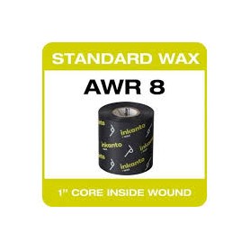 T53536IO - Ribbon Inkanto Armor F.to 83mm x 450MT Cera, AWR8, Ink IN, Anima Interna da 1" - Confezione da 10 Rotoli