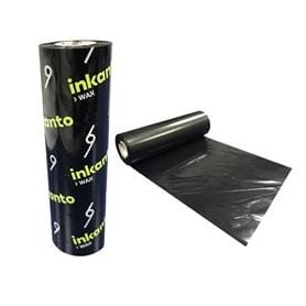 T53060IO - Ribbon Inkanto Armor F.to 110mm x 74MT Cera, AWR8, Ink Out, Anima Interna da 1/2" - Confezione da 25 Rotoli