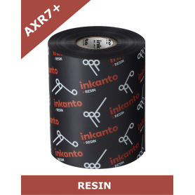 T63282IO - Ribbon Armor F.to 90mm x 450MT Resina, AXR7+, Inchiostrazione Out, Anima Interna da 1" - Confezione da 10 Rotoli