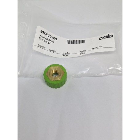 5943022.001 - Knurled Knob per Stampanti CAB A2+, A4+ e A6+