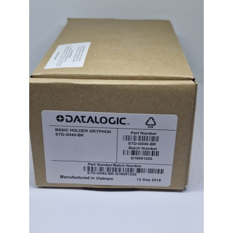STD-G040-BK - Stand Black per Datalogic Gryphon GD4100, GD4300 e GD4400