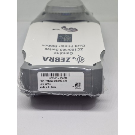 800300-250EM - Ribbon Colore YMCKO per Stampanti Zebra ZC100 & ZC300 - 200 Stampe