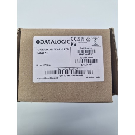 PD9630-SRK2 - Lettore Datalogic PD9630, 1D/2D Imager SR - Kit Completo di Cavo RS232